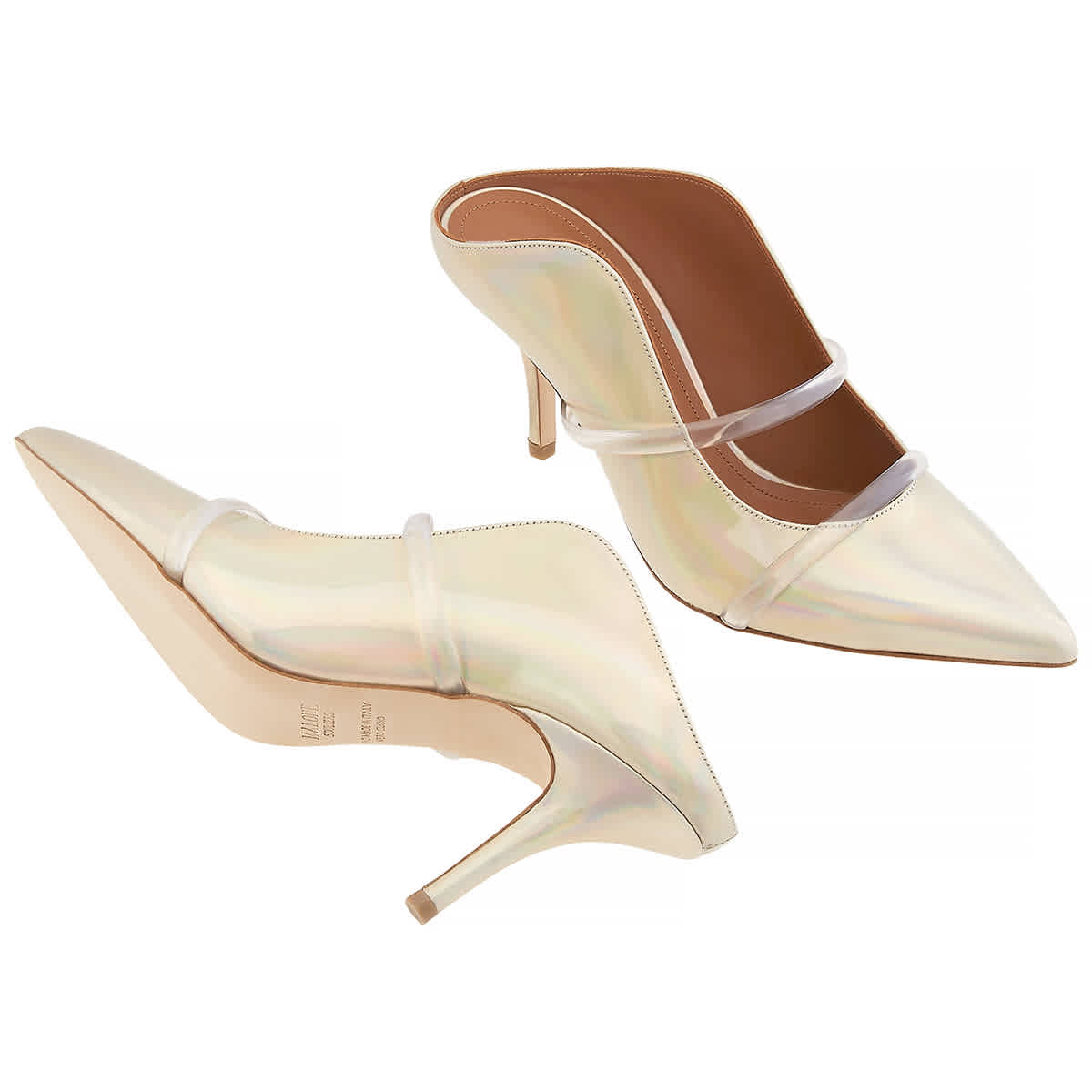Мюли на каблуках Malone Souliers Maureen 70, мультиколор — фото 2