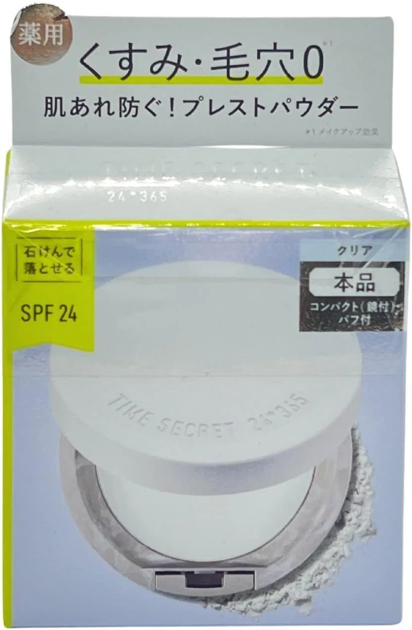 Пудра минеральная clear msh Time Secret Mineral Medicinal Presto Clear Veil SPF24 11 г