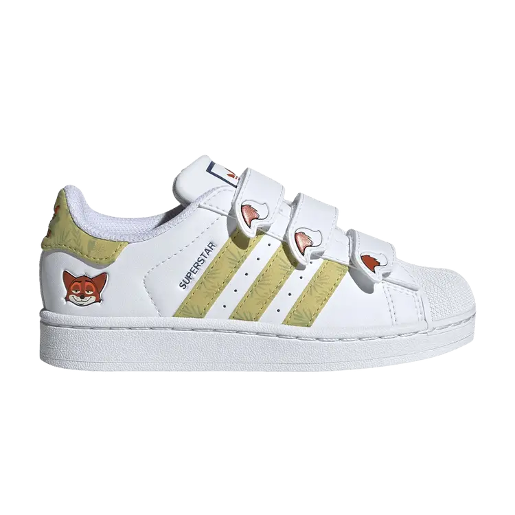 

Кроссовки adidas Zootopia x Superstar CF C 'Nick Wilde', белый