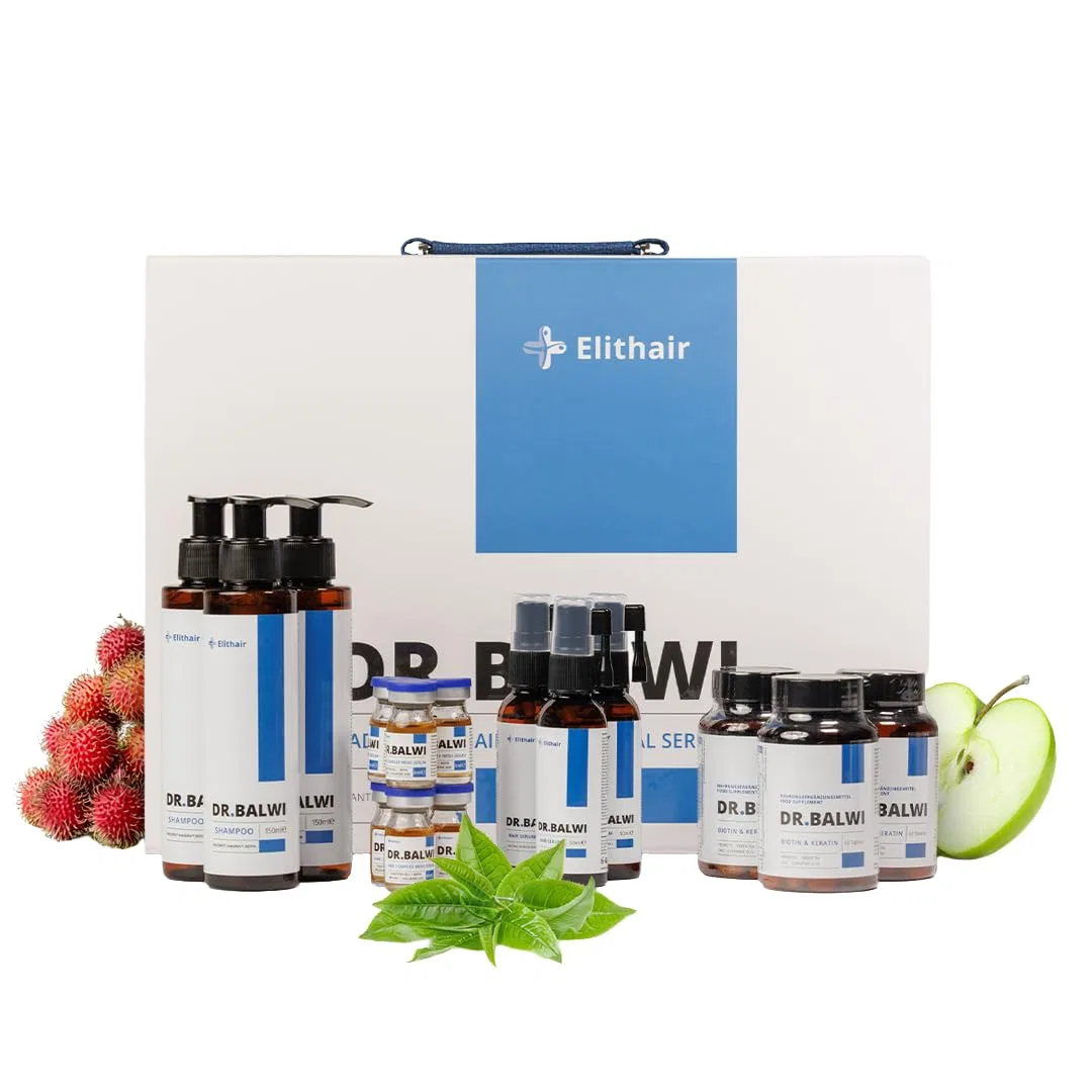Набор для роста волос «Hair Boost Set» от Dr. Balwi (3 месяца) Elithair