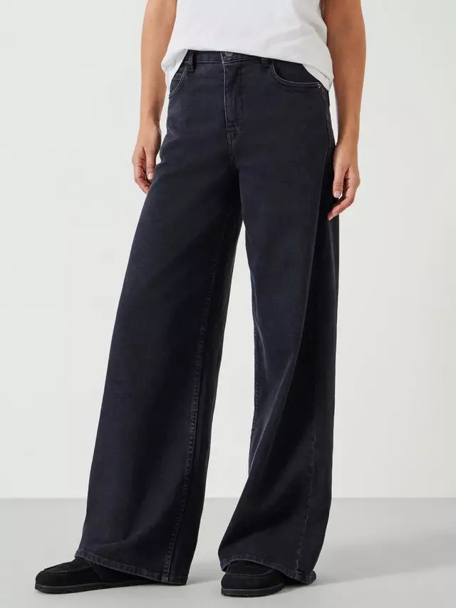 

Джинсы HUSH Agnes Wide Leg, цвет washed/black