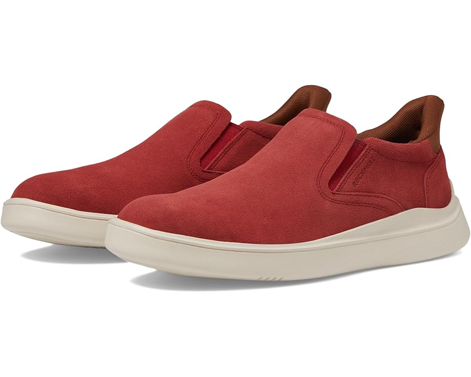 

Кроссовки Rockport Tristen Step-In Slip-On, цвет Mineral Red Suede