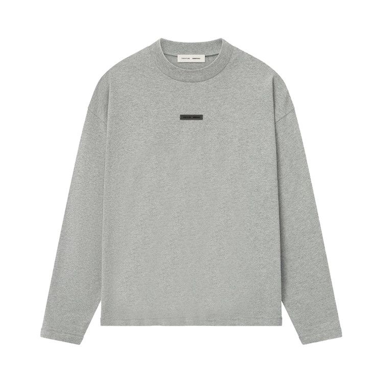 

Футболка Fear of God Essentials Classic Short-Sleeve Tee, Concrete Heather