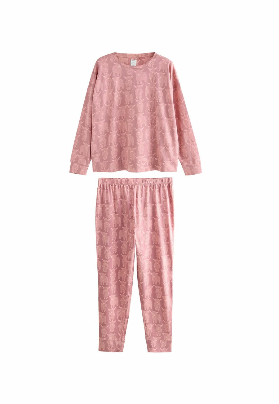 

Пижамный комплект Next PRINTED SET, Pink Hamish The Highland Cow/Pink