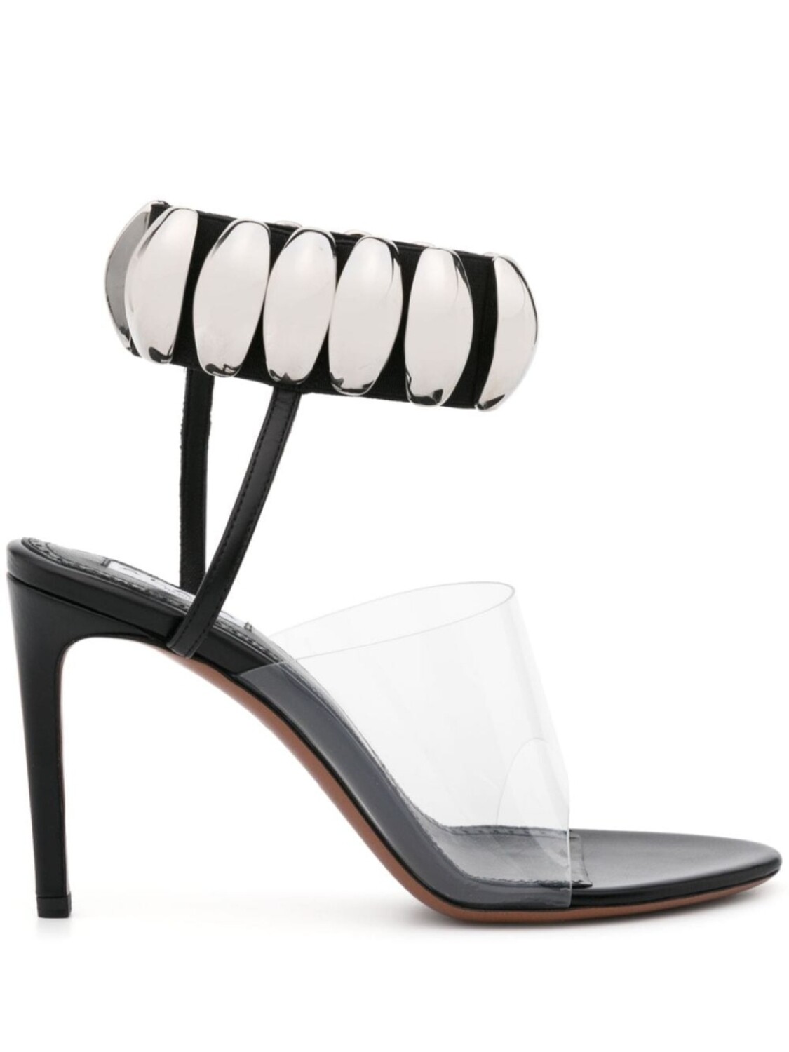 

Alaïa босоножки Tribale 90 с эффектом металлик, черный