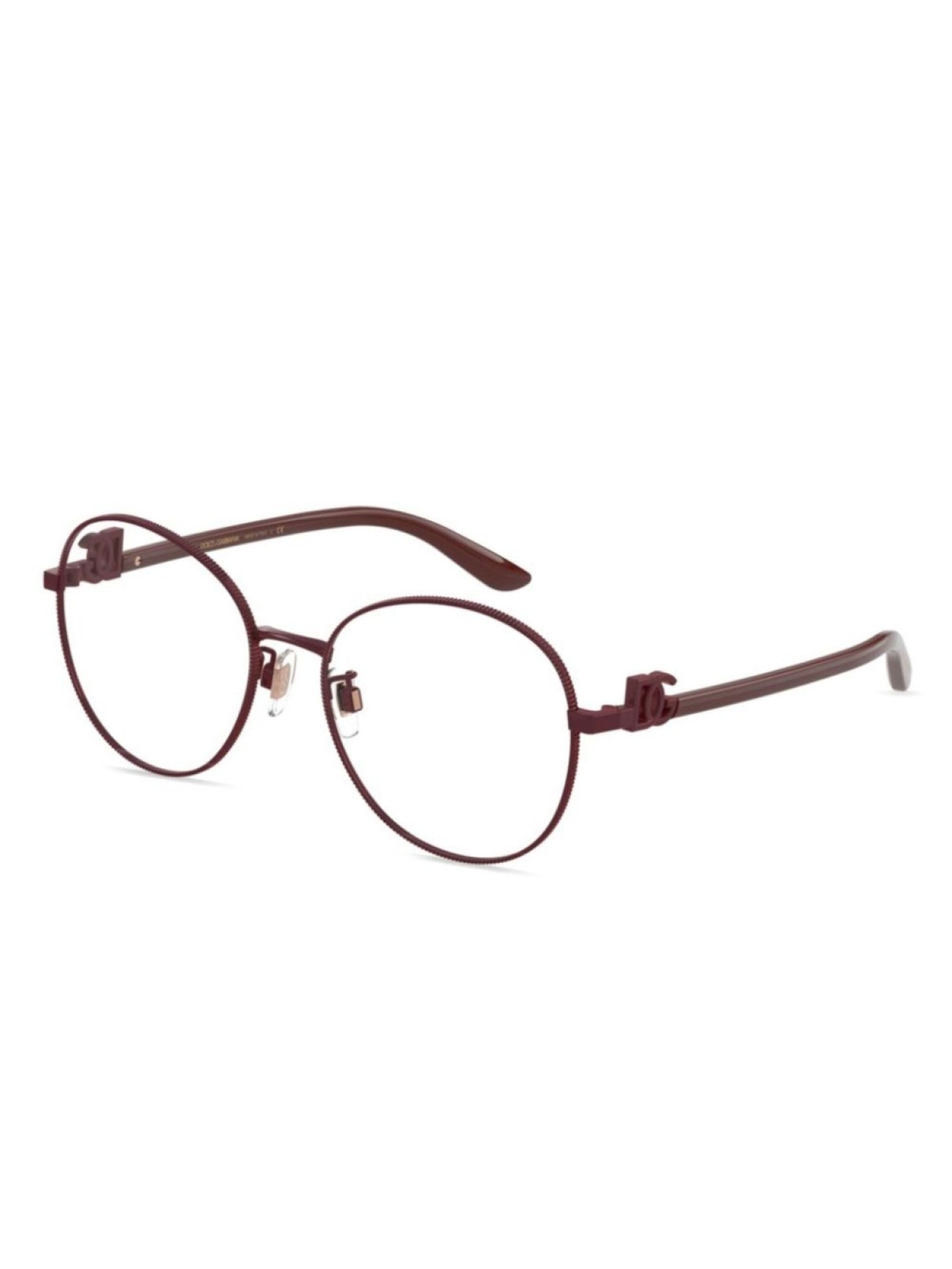 

Dolce & Gabbana Eyewear очки в круглой оправе, красный