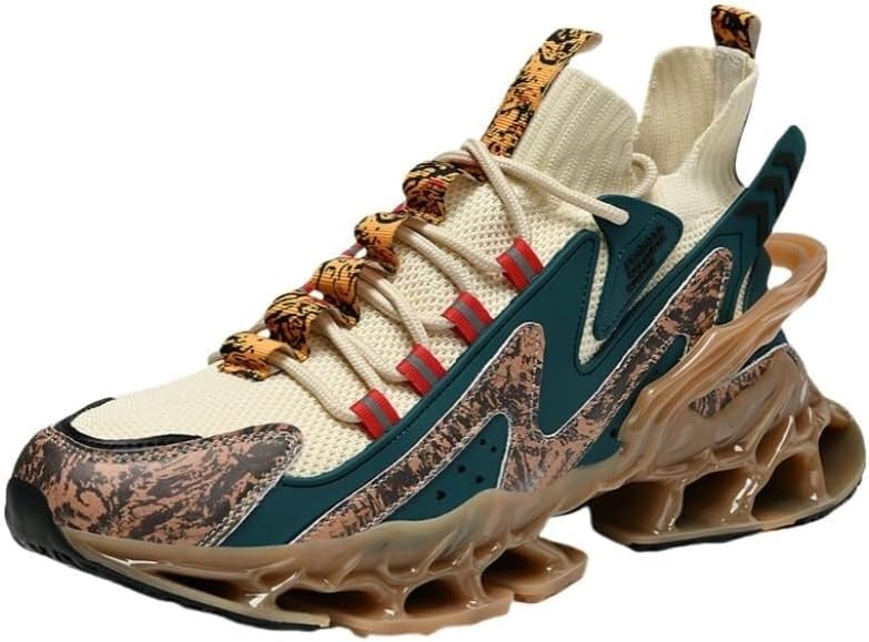 

Модные мужские баскетбольные кроссовки Solastride- легкие, дышащие, противоскользящие, износостойкие, удобные повседневные спортивные ботинки, Apricot