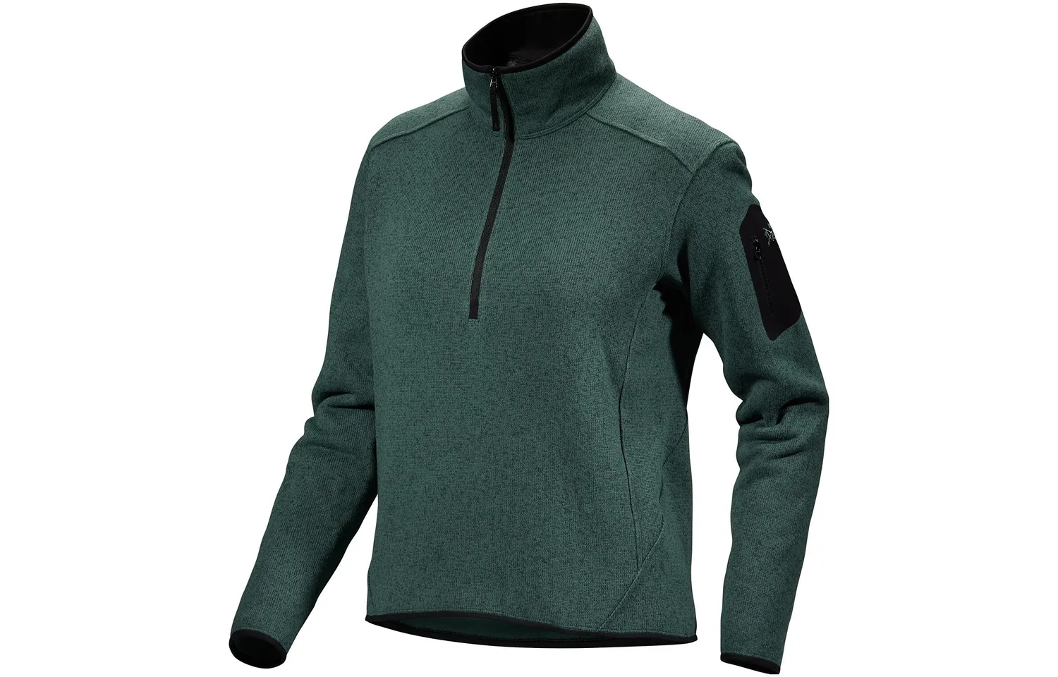 Толстовка Arc'teryx COVERT женская, Boxcar Heather Green Gray