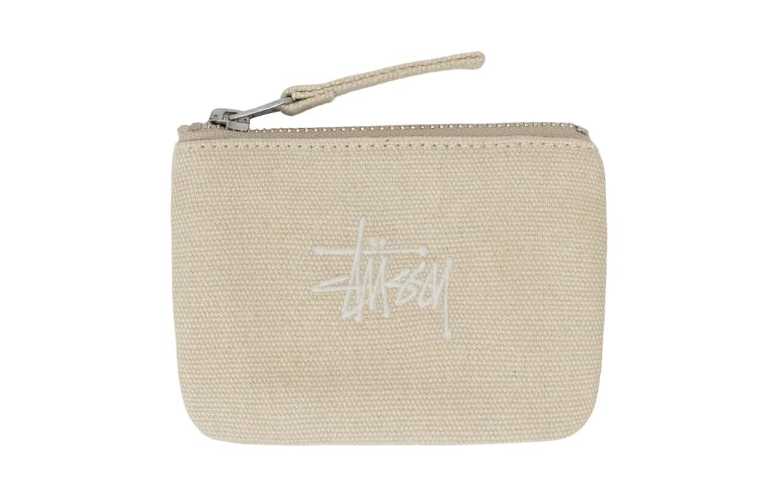 

Stussy Хлопковая сумка-кошелек для монет Regular Unisex White