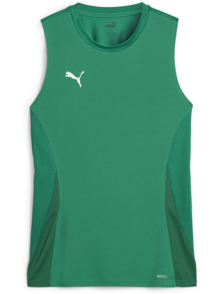 

Спортивная футболка TeamGoal Sleeveless Jersey Wmns зеленого цвета Puma