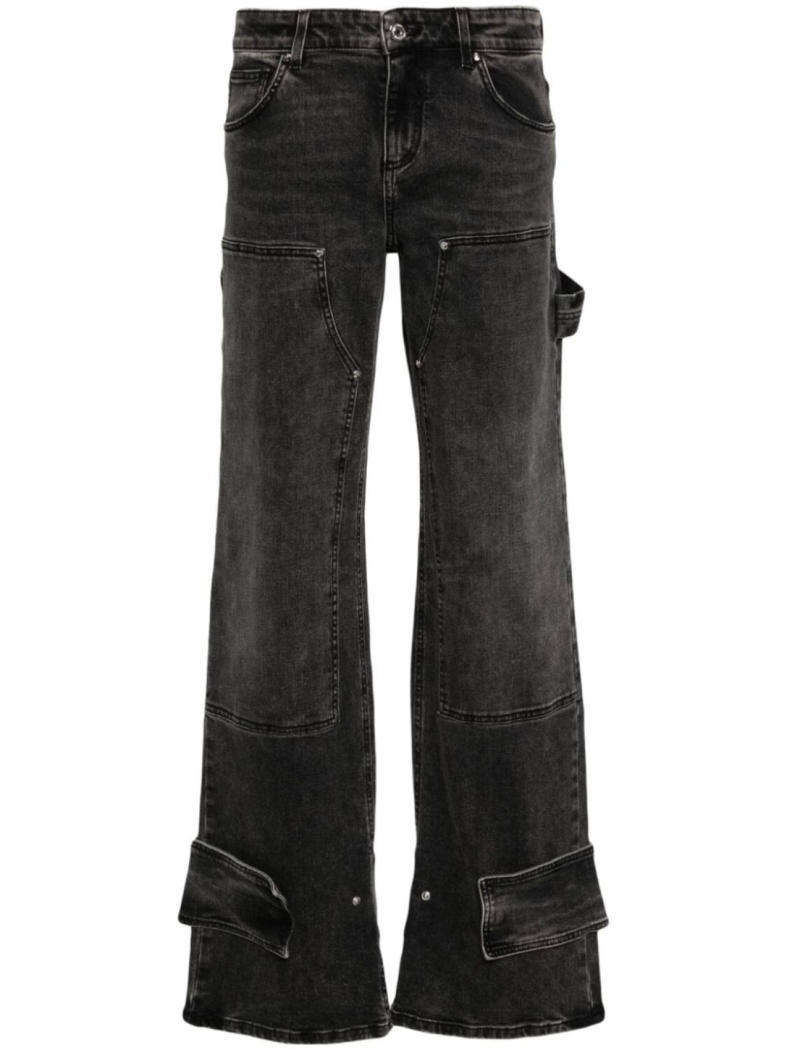 

Blumarine джинсы карго, черный