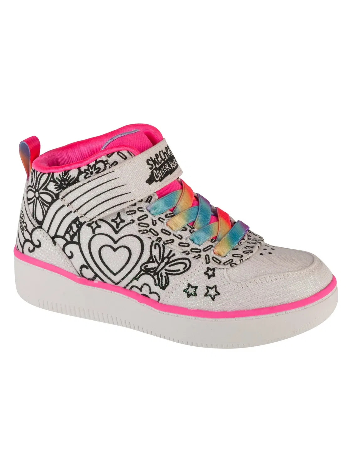 Кроссовки 'Skechers Sport Court 92 - Color Me Kicks' Skechers, White — фото 2