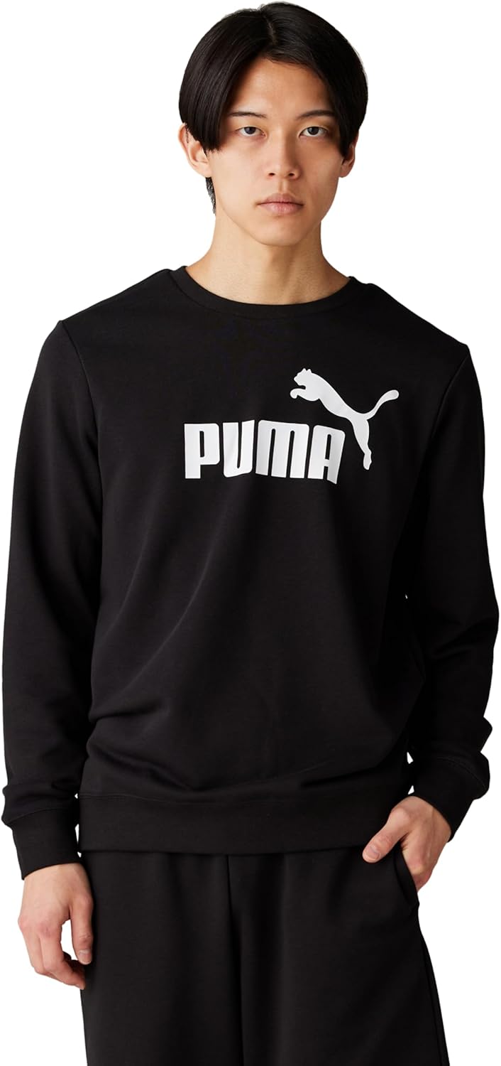 

Мужская повседневная спортивная толстовка PUMA ESS с логотипом №1, черный