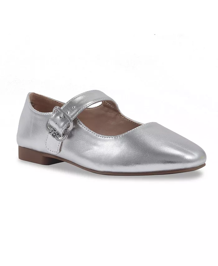 

Туфли Mary Jane Maeve Michaela для девочек и подростков Sam Edelman, серебряный