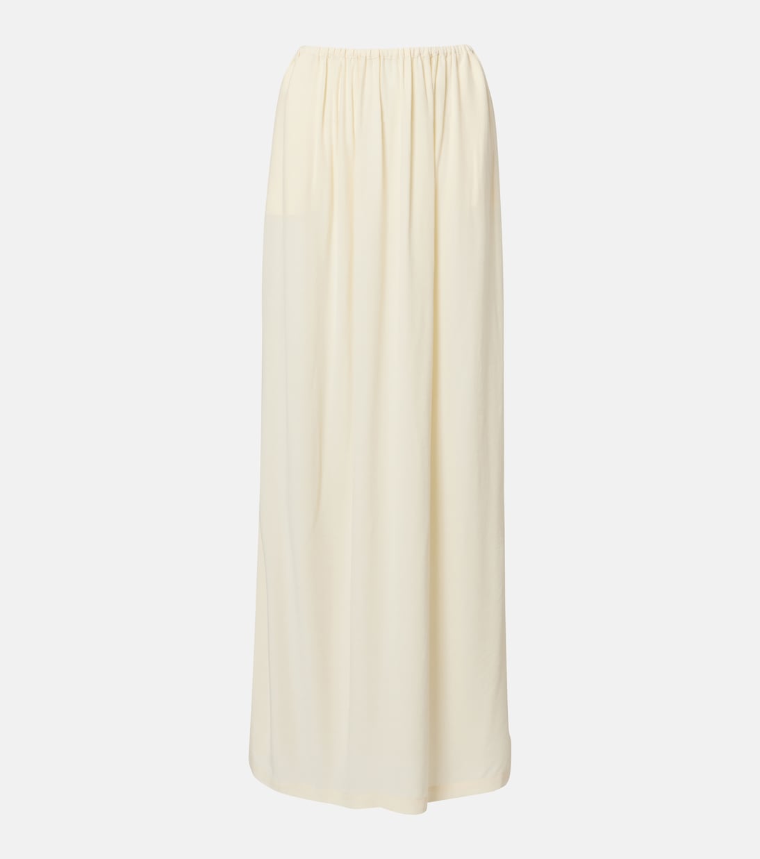 

Юбка макси из джерси Aeson The Frankie Shop, Pale Yellow