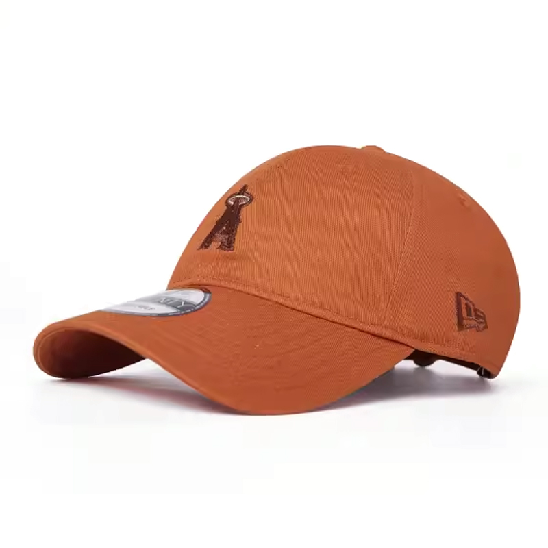 

New Era Хлопковая бейсболка унисекс оранжевая, Orange