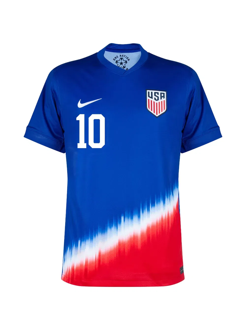 Футболка сборной США на выезде с номером 10 (Пулишич) Nike, синий