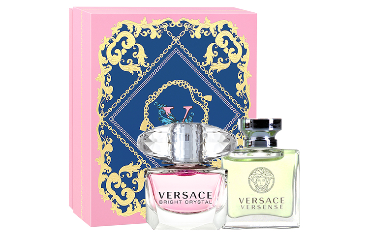 Набор парфюмерной воды Versace: Bright Crystal + Versense, 5 мл х 2 — фото 4