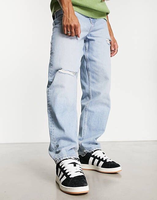 Кеды мужские Adidas Originals Campus 00's на резиновой подошве, черный — фото 3