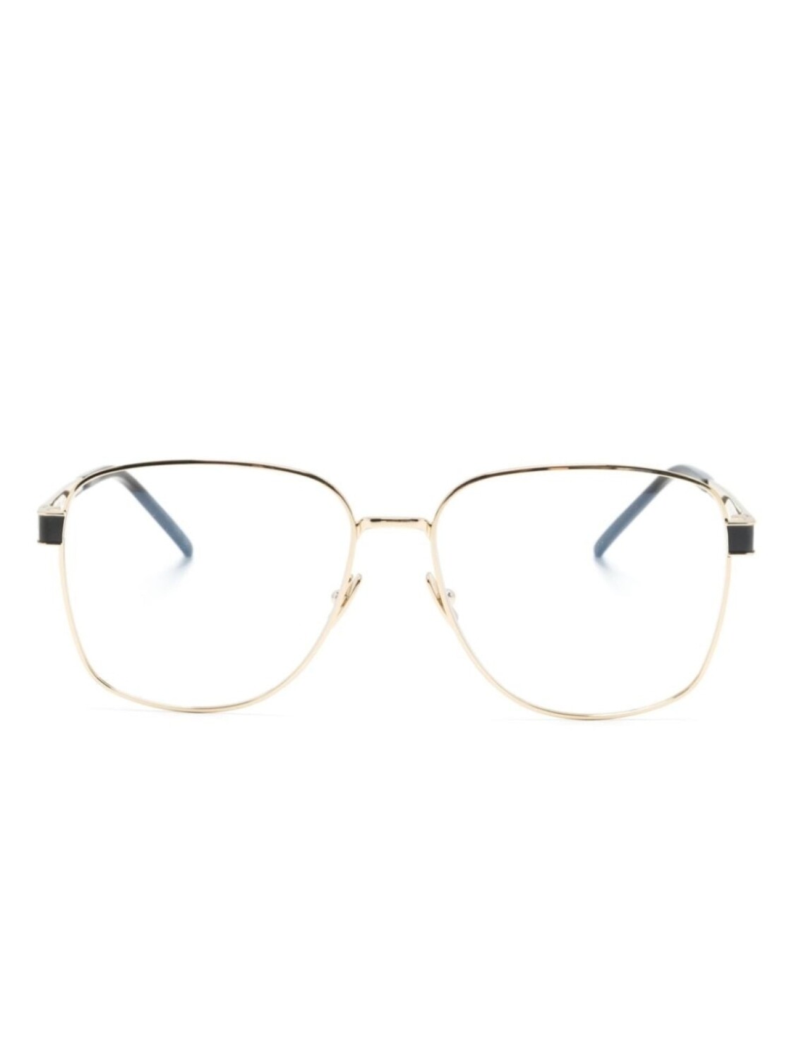 

Saint Laurent Eyewear очки YSL в квадратной оправе, золотистый