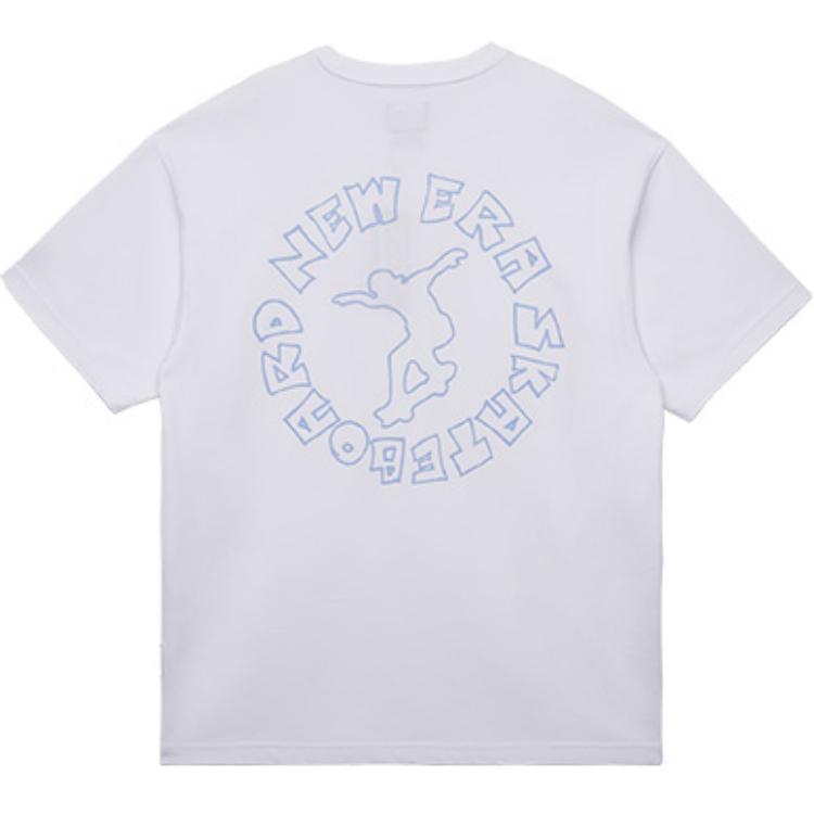 

New Era Футболка мужская белая, Белый, New Era Футболка мужская белая