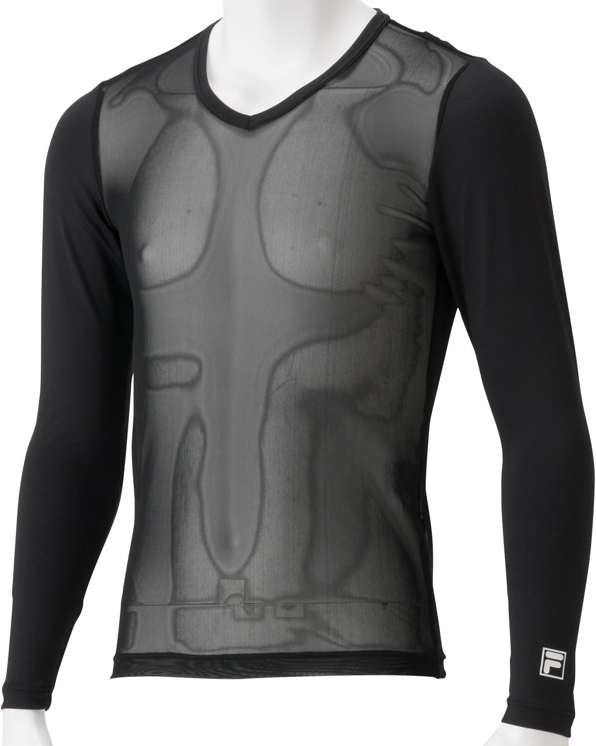 

Мужская рубашка для гольфа FILA 745592, черный