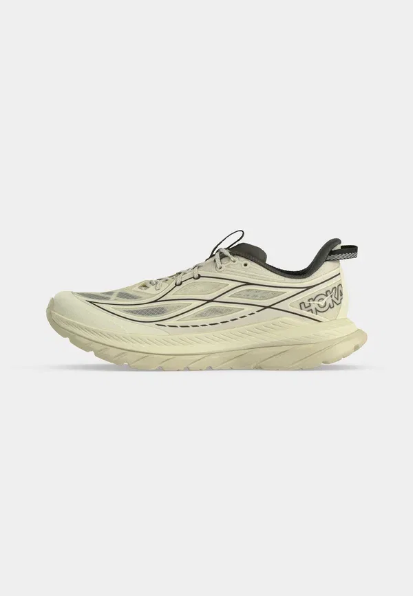 Кроссовки Hoka Mach remastered trainers, цвет яичная скорлупа/серый асфальт — фото 2