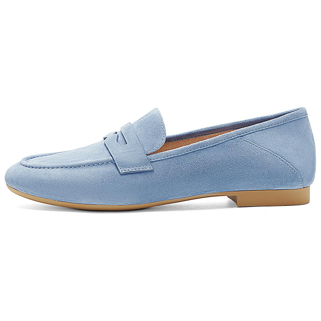 NINE WEST Лоферы женские на каблуке 1,5 см Сансет Корал, цвет Sunset Coral — фото 3