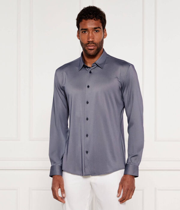 

Рубашка p-roan-kent-c1-233 Slim fit Boss, синий