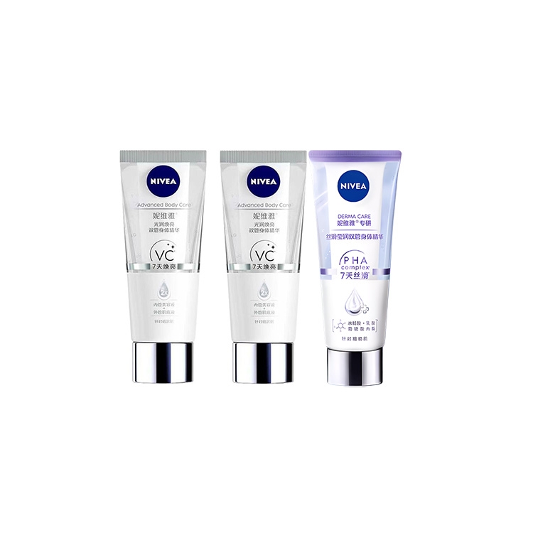 

Шелковистый и сияющий набор лосьон для тела ароматический эффект 200мл+200мл NIVEA