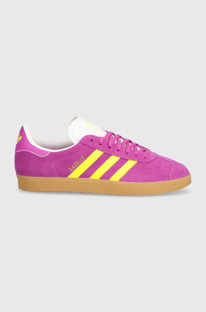 Кроссовки adidas Originals Gazelle, фиолетовый — фото 3