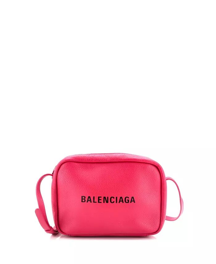 

Сумка для фотоаппарата XS Everyday с верхней ручкой, кожаная Pre-Owned Balenciaga, розовый