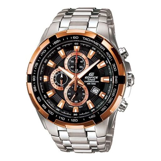 

Часы CASIO EDIFICE Quartz Waterproof Mens BlackGold Analog, черный