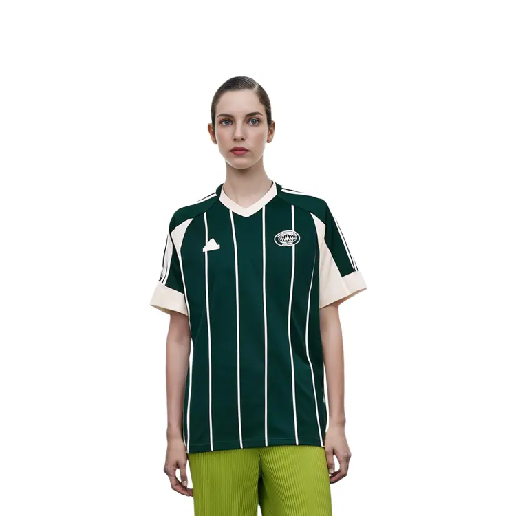 Футболка унисекс Night Sky Green / Han Jade White Adidas, зеленый — фото 3