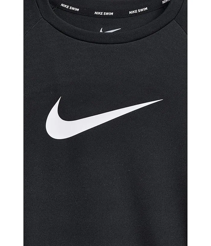 Плавательная футболка Nike Dri-FIT UV Hydroguard Essential, черный — фото 3