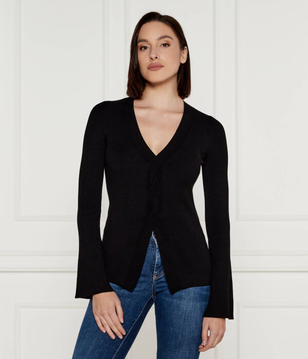 

Свитер Slim fit Twinset, черный
