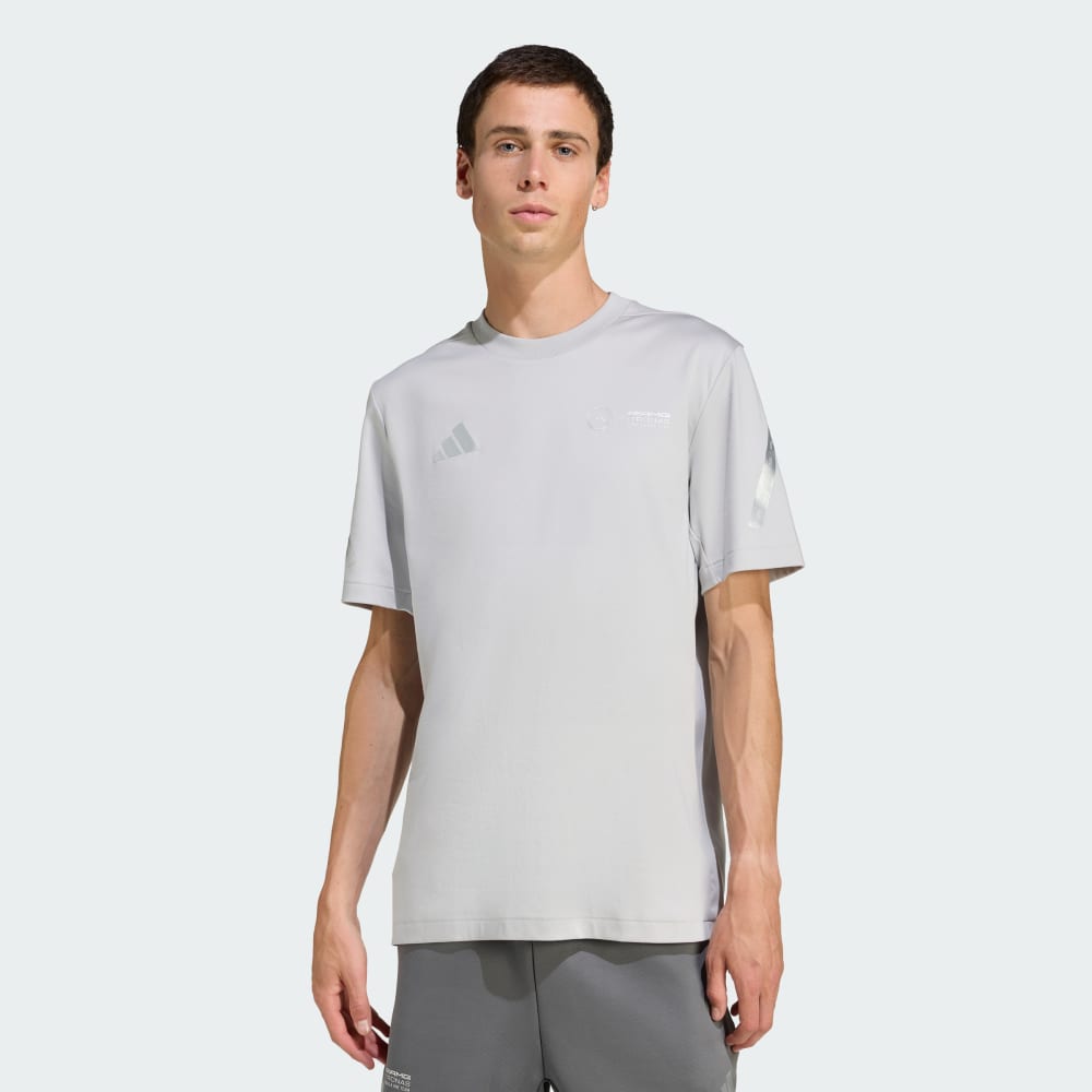 

Футболка Adidas Mercedes - AMG Petronas Formula One Team Silver Arrows Tee, цвет Grey Two
