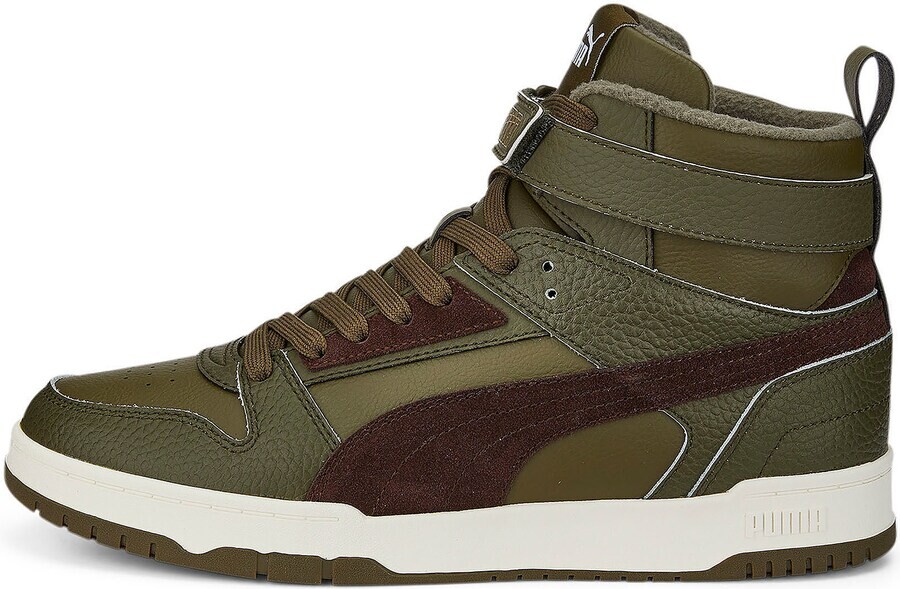 

Высокие кеды PUMA High-Top Sneakers, оливковый