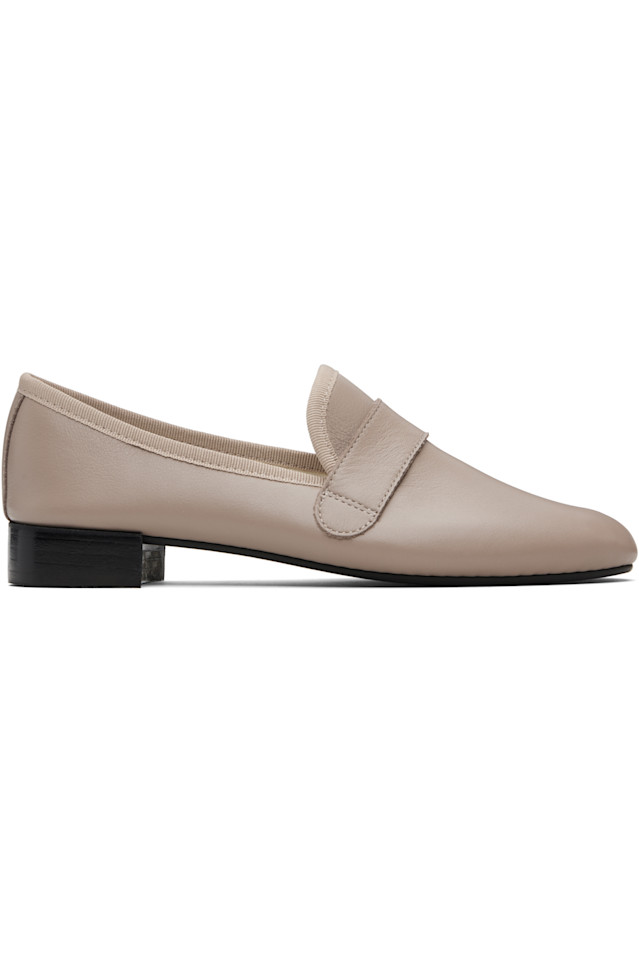 Майкл лоферы на резиновой подошве Repetto, бежевый