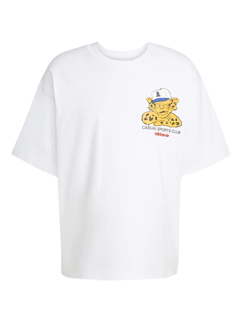 

Футболка Wabash с принтом Adidas, белый