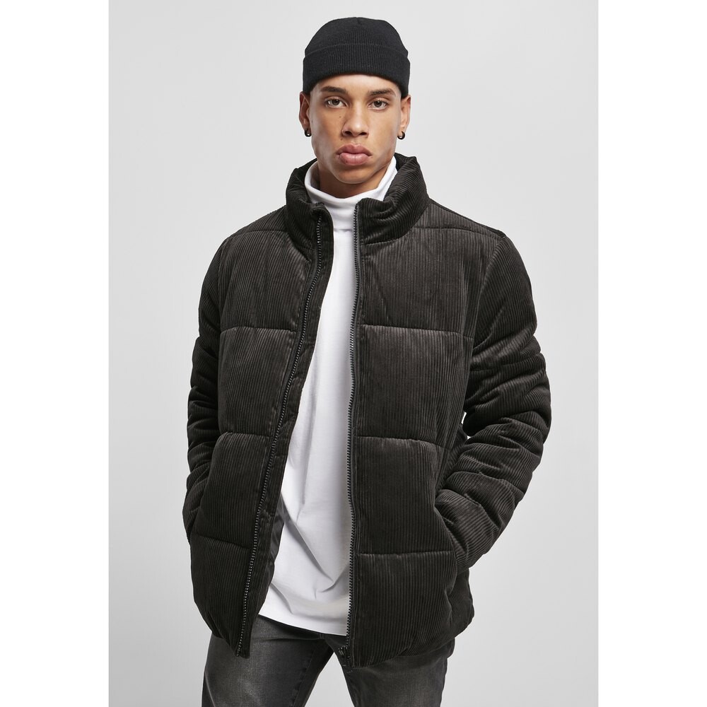 

Куртка Urban Classics Boxy Corduroy Puffer, черный