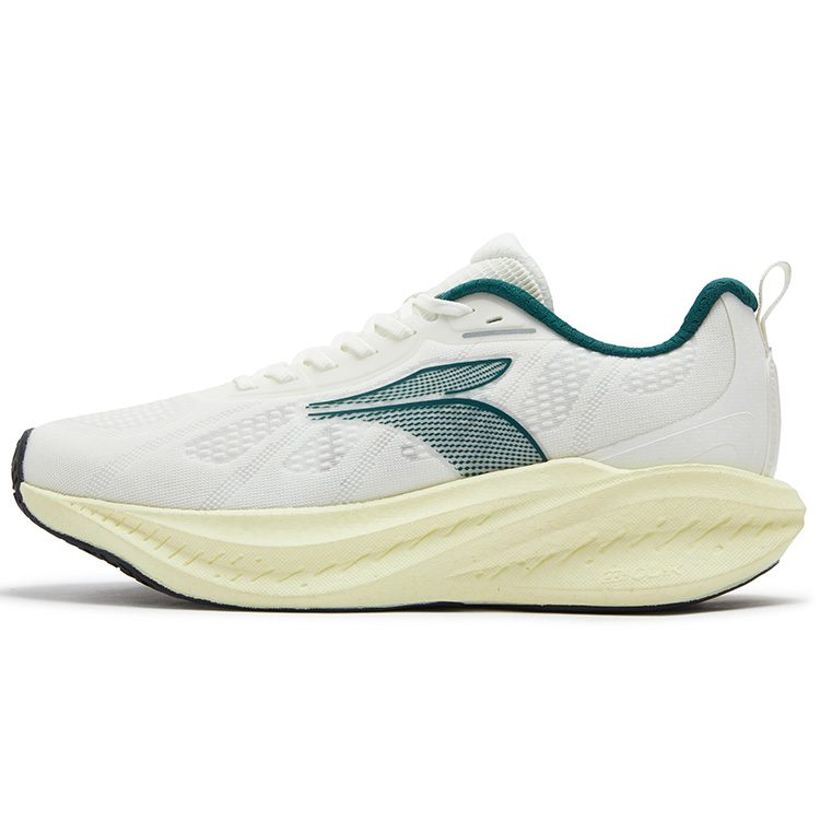 

361° Кроссовки для бега Blast Foam 4SE с противоскользящей, износостойкой, дышащей подошвой, мужские, белые, зеленые