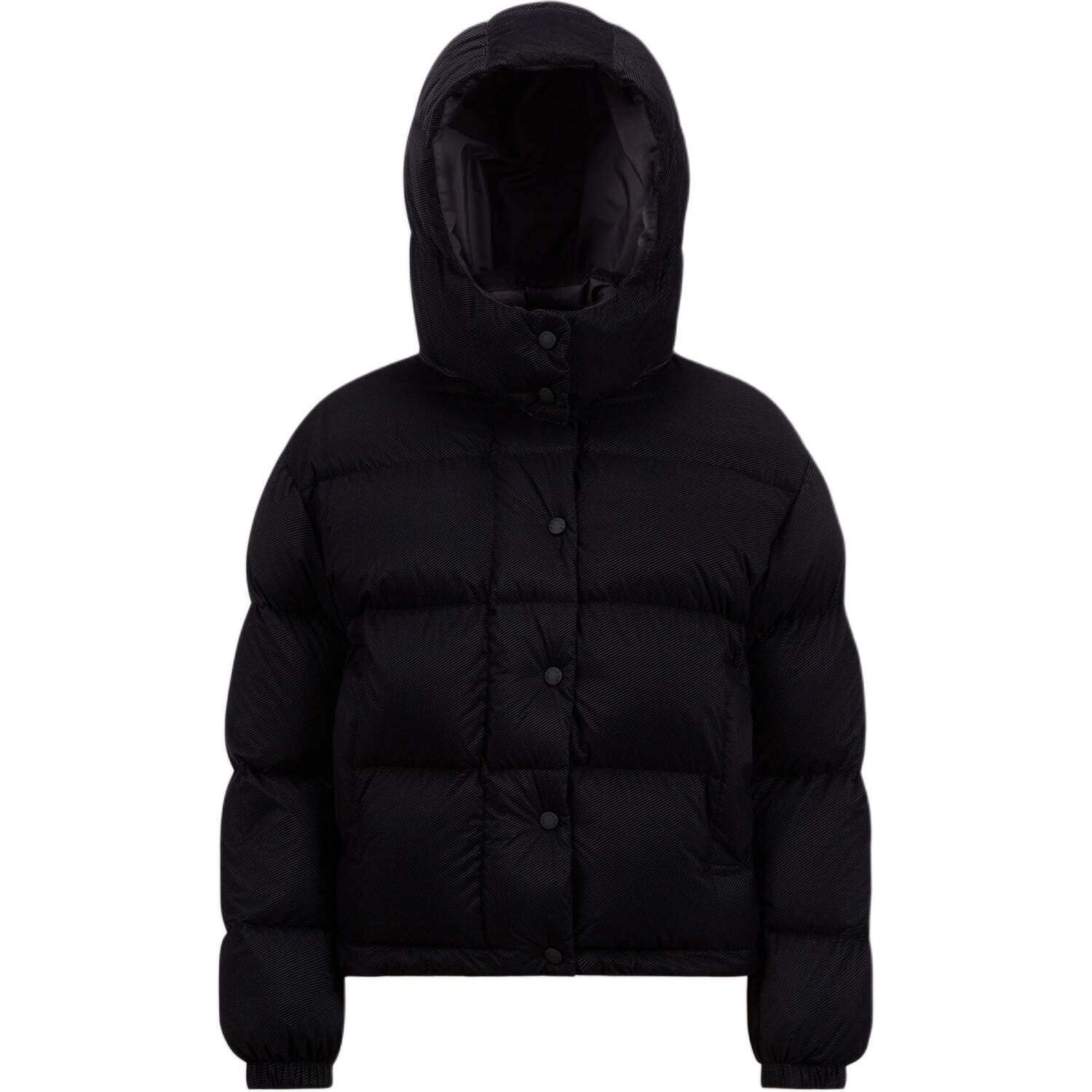 

Пуховик женский черный Moncler