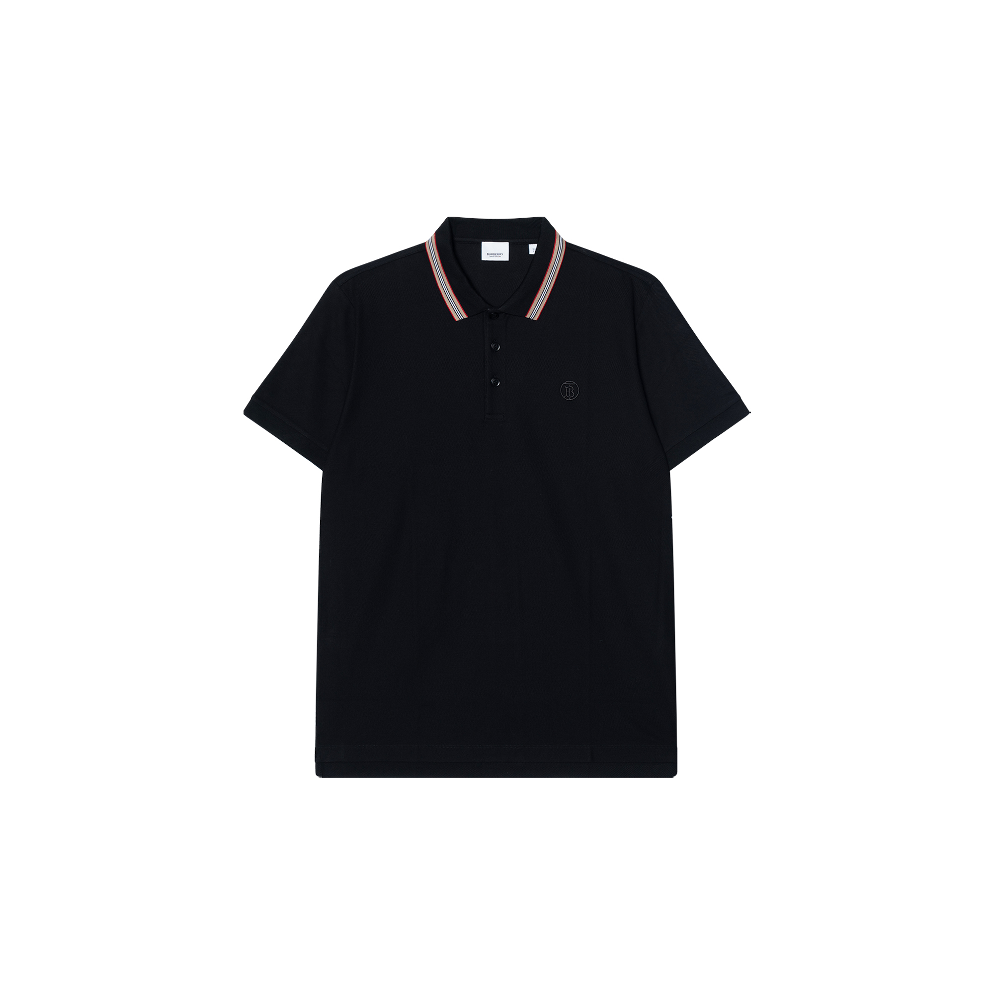 

Рубашка-поло Icon Stripe из хлопка Burberry, Black+Exclusive Box (Shopping Bag and Box Included)