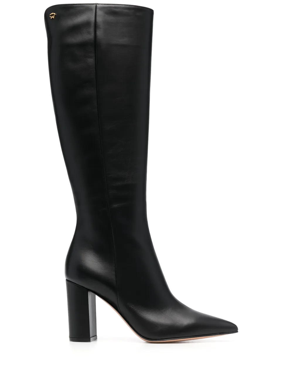 Сапоги с заостренным носком Gianvito Rossi, черный