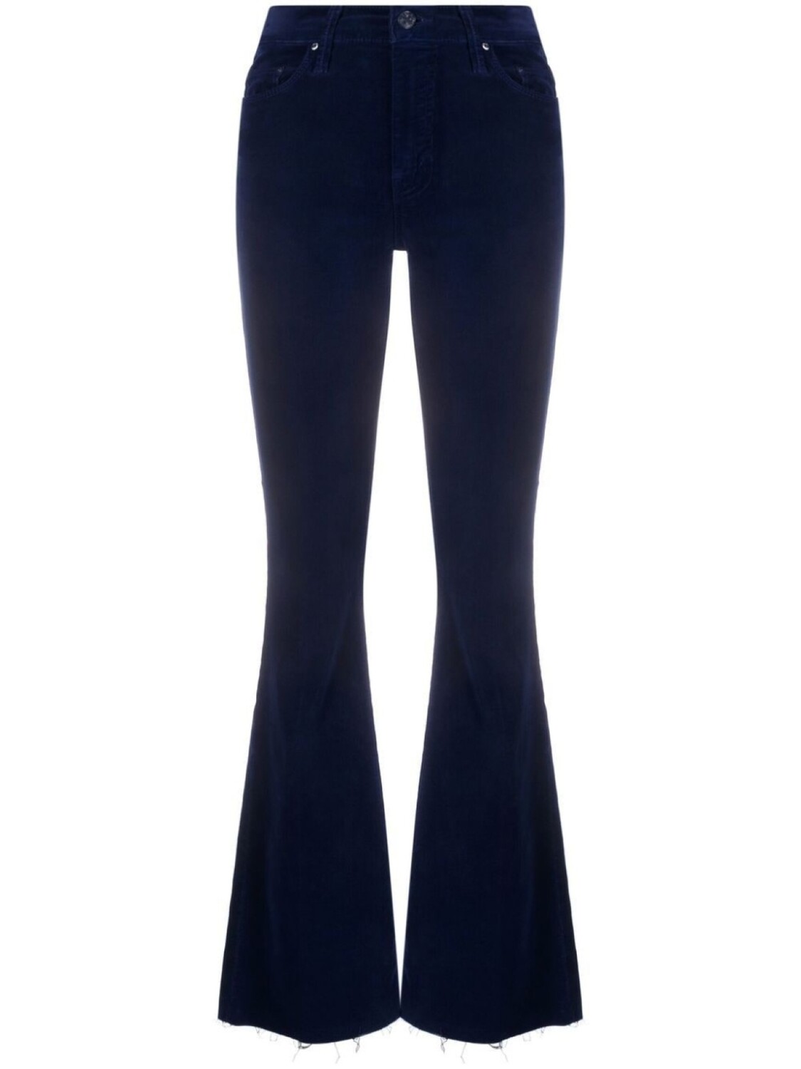 

MOTHER расклешенные джинсы Weekender, синий