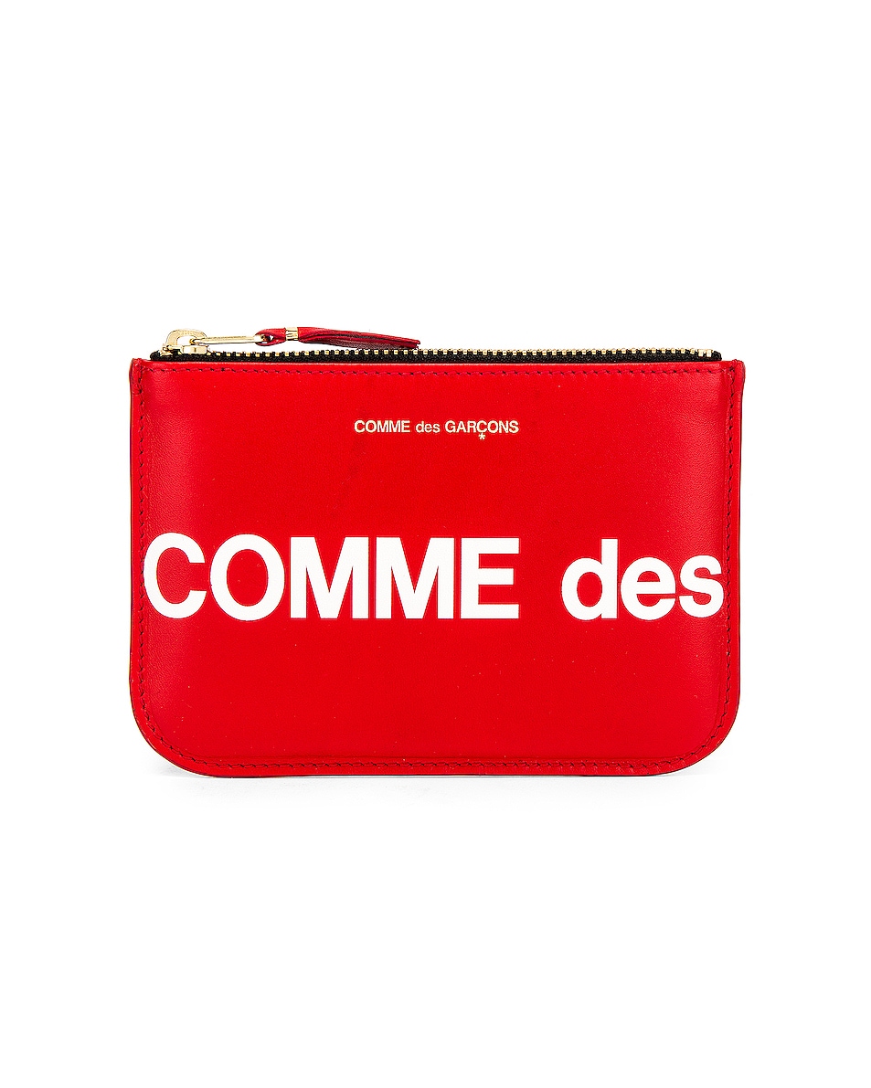 

Кошелек с крупным логотипом Comme Des Garcons, Red