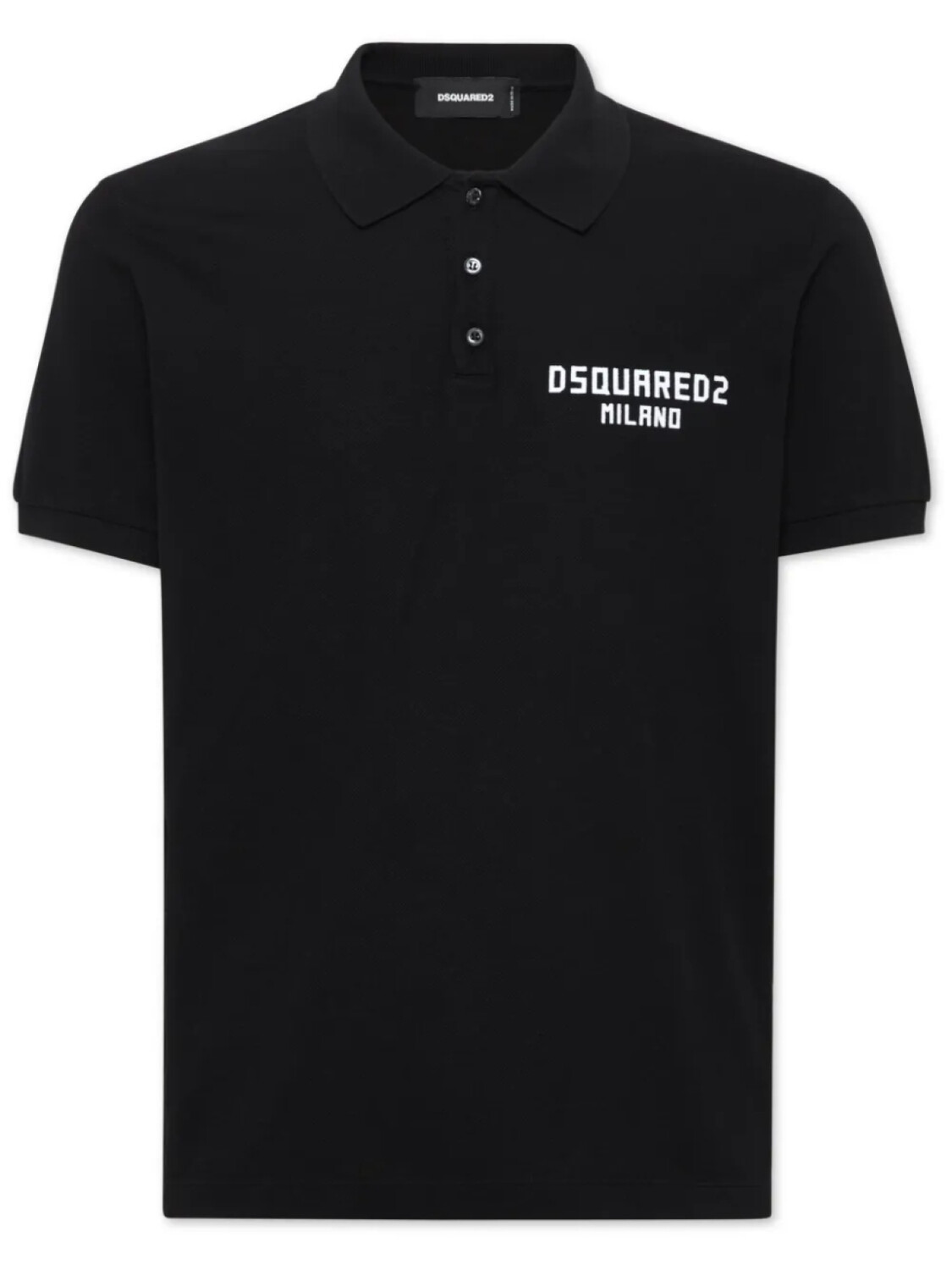 

DSQUARED2 рубашка поло с логотипом, черный