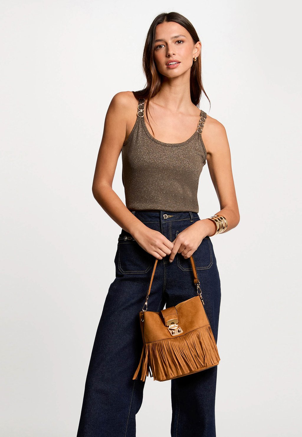 

Топ THIN STRAPS Morgan, хаки