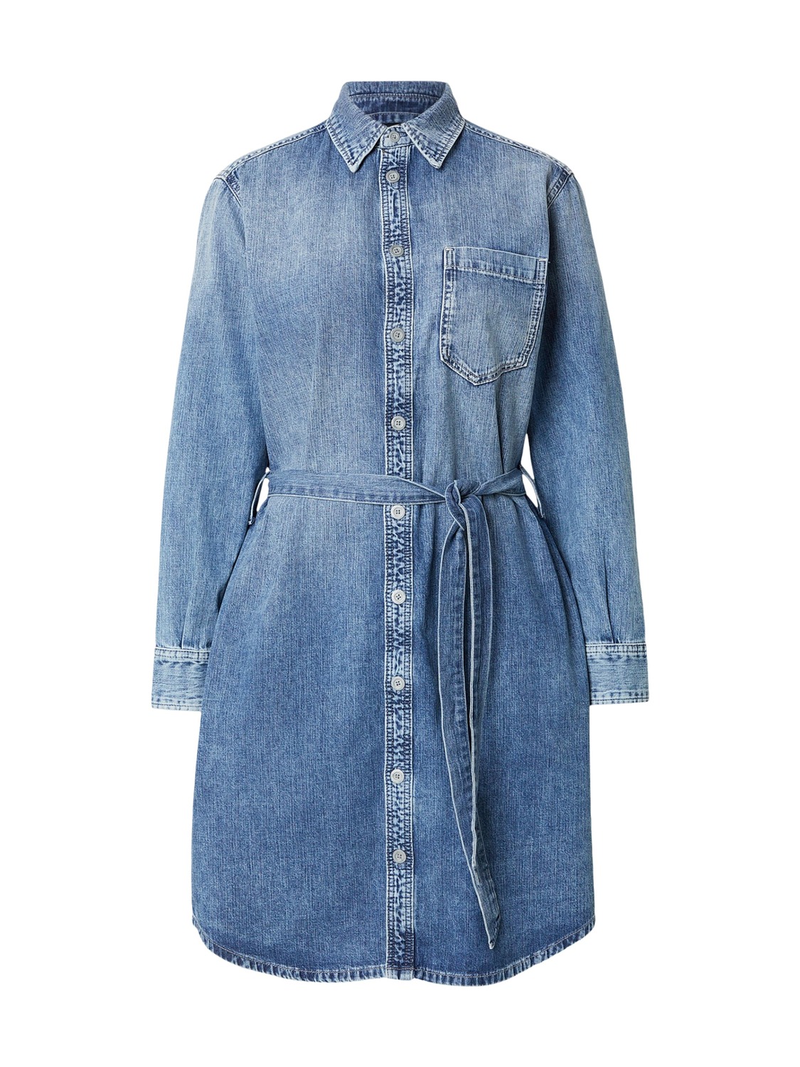 

G-STAR Рубашка-платье в синем дениме